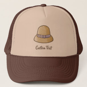 De Camionero Cloche Gorra Beige