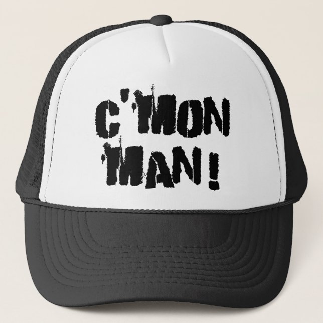 De Camionero ¡C'mon hombre! Gorra (Anverso)