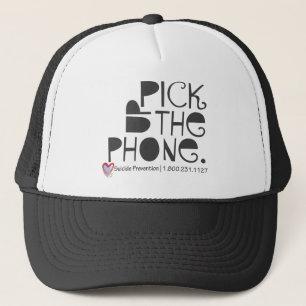 De Camionero Coja el gorra del teléfono