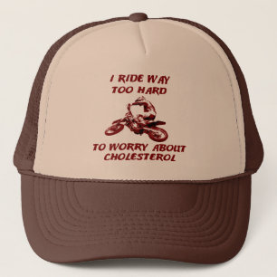 De Camionero Colesterol Dirt Bike Motocross Cap Gorra