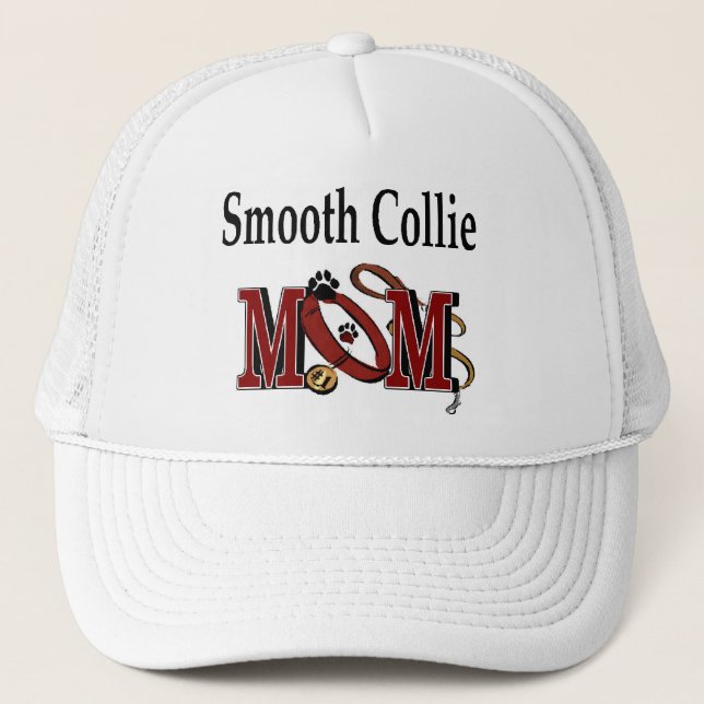 De Camionero Collie Smooth Mom Gorra (Anverso)