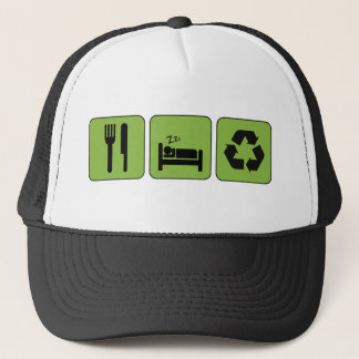 De Camionero Coma, duerma, recicle el gorra