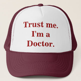 De Camionero Confíeme en. Soy médico. Gorra