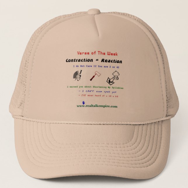 De Camionero contracción - gorra (Anverso)