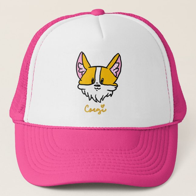 De Camionero Corgi Gorra (Anverso)
