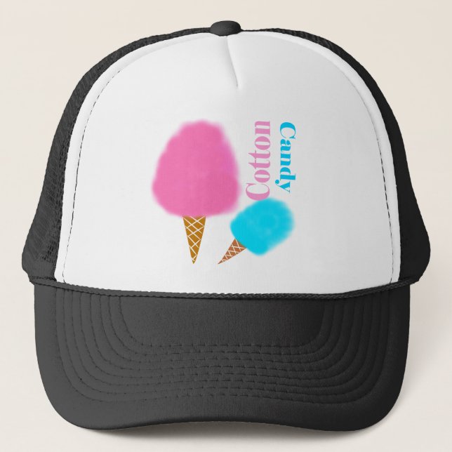 De Camionero Cotton Candy Gorra (Anverso)