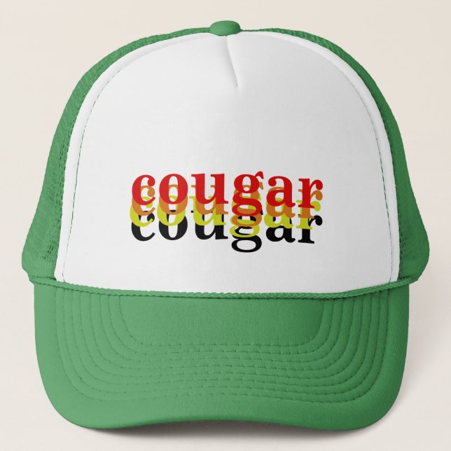 De Camionero Cougar gorra (Anverso)