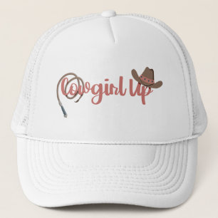 De Camionero Cowgirl Up Cowboy Gorra Lasso