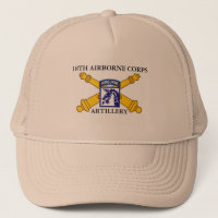 décimo octavo GORRA AEROTRANSPORTADO del CUERPO