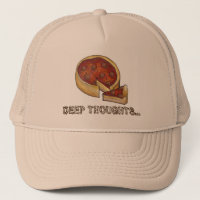 Deep Dish Thoughts Chicago Pepperoni Pizza Gorra
