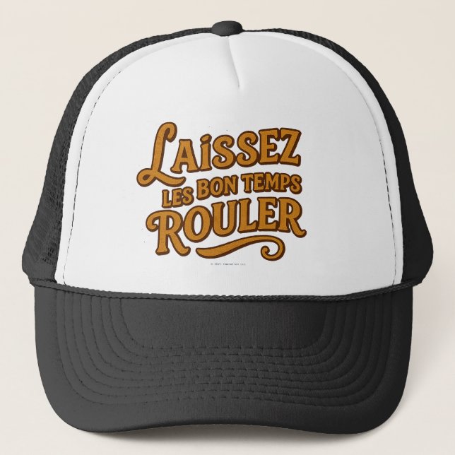 De Camionero Deja que los buenos tiempos rueden - Gorra (Anverso)