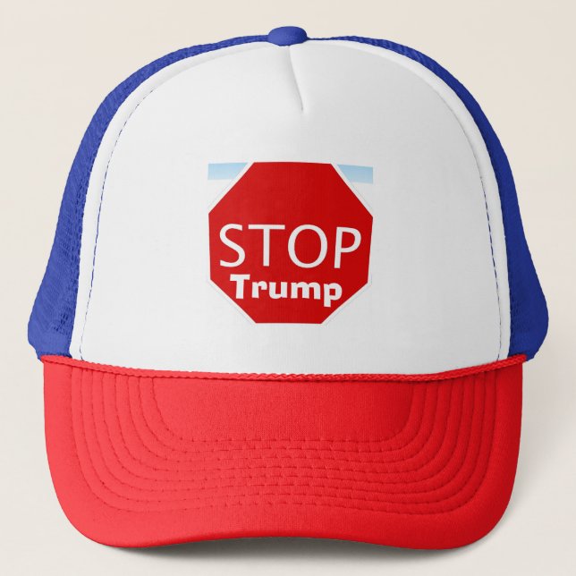 De Camionero Detener a Trump Gorra (Anverso)