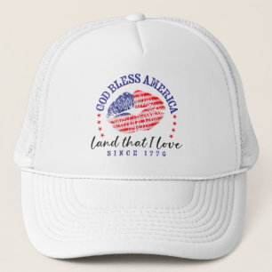 De Camionero Dios Bendiga América - Gorra