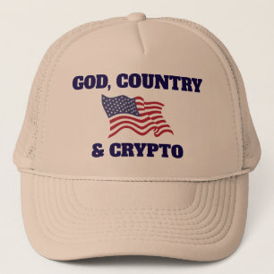 De Camionero Dios, País y Gorra Cripto