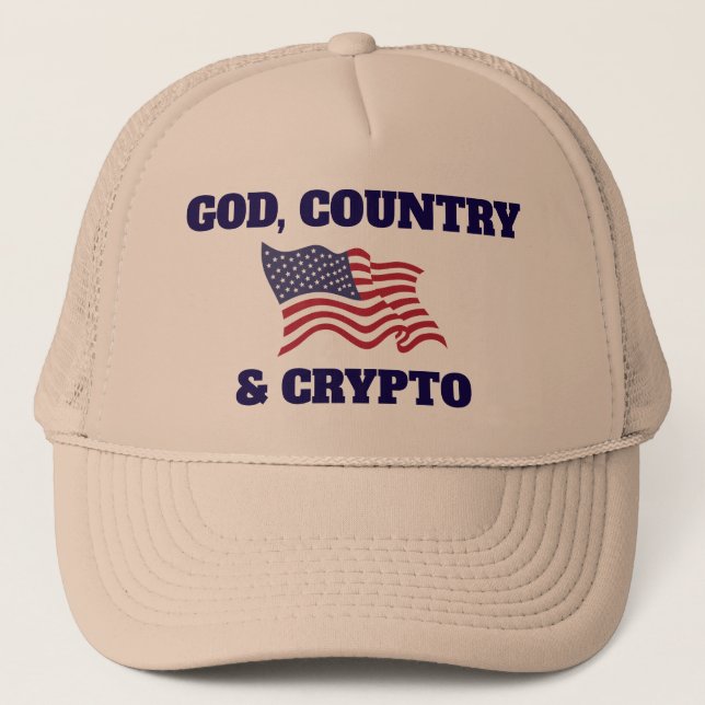 De Camionero Dios, País y Gorra Cripto (Anverso)