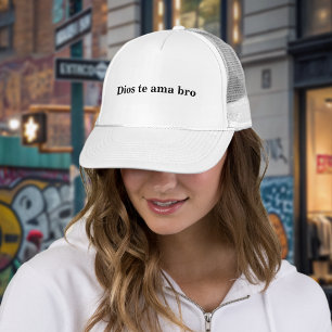 De Camionero Dios Te Ama Bro Gorra – Fe Urbana con Estilo Retro