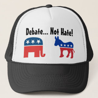 De Camionero Discusión, no odio - gorra político