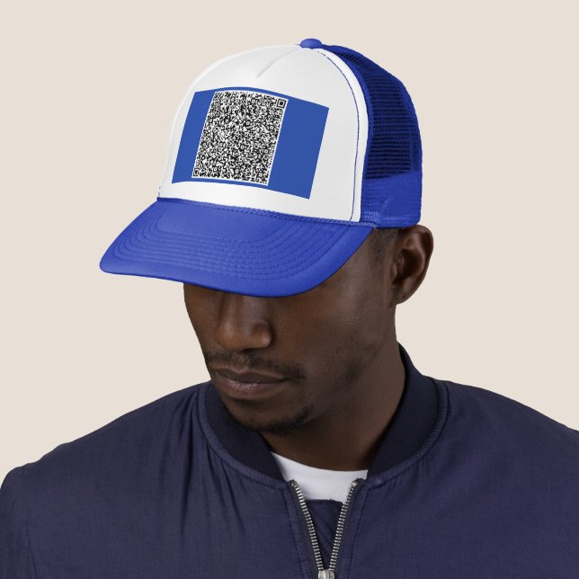 De Camionero Diseño Personalizado Gorra con Código QR Divertido (In situ)