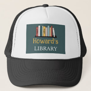 De Camionero ¡DIVERTIDO! Gorra - Biblioteca - Personalizada - A
