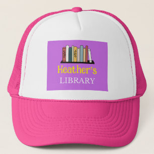 De Camionero ¡DIVERTIDO! Gorra - Biblioteca - Personalizada - A