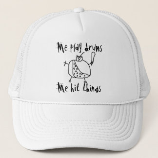De Camionero Divertido "juego teclea" el gorra del batería