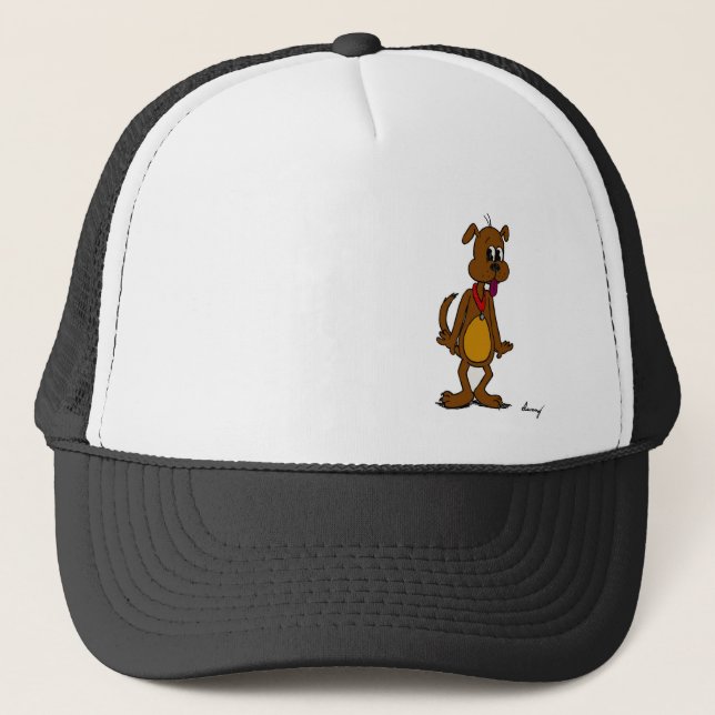 De Camionero Doggy Toon Gorra (Anverso)