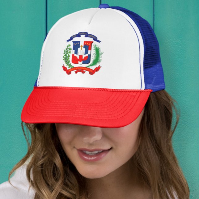 De Camionero Dominican shield cap Gorra con escudo Dominicano (Subido por el creador)