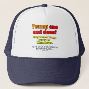 De Camionero ¡Donald Trump Uno Y Hecho! Gorra