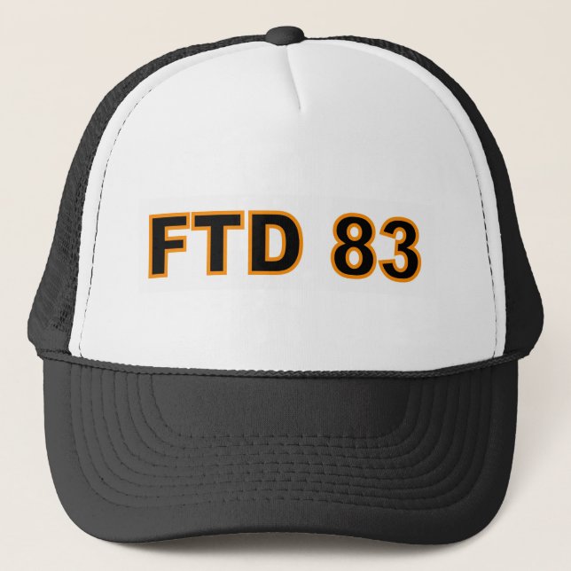 De Camionero Dundee United "FTD 83" gorra (Anverso)
