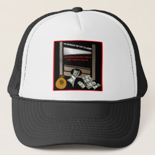 De Camionero Ejecución del gorra americano del dólar