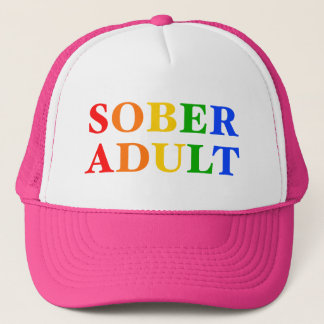 De Camionero El arcoiris del Gorra adulto sober