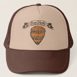 DE CAMIONERO EL ASA GLEEK DISEÑA EL GORRA DEL LOGOTIPO