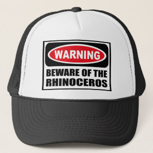 De Camionero El cuidado SE GUARDA del gorra del RINOCERONTE