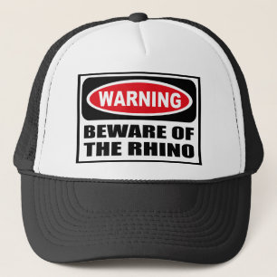 De Camionero El cuidado SE GUARDA del gorra del RINOCERONTE