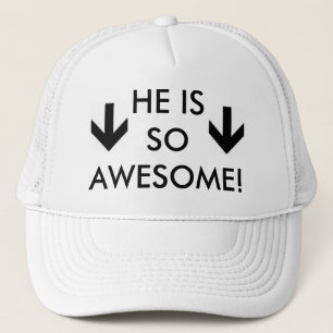 De Camionero Él es gorra tan impresionante