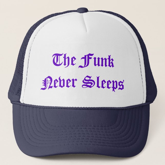 De Camionero El funk nunca duerme gorra (Anverso)