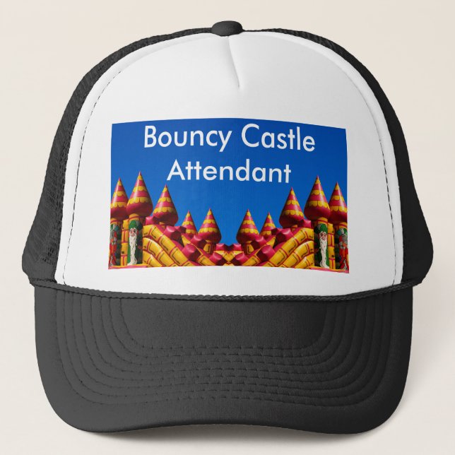 De Camionero El gorra animoso del asistente del castillo (Anverso)