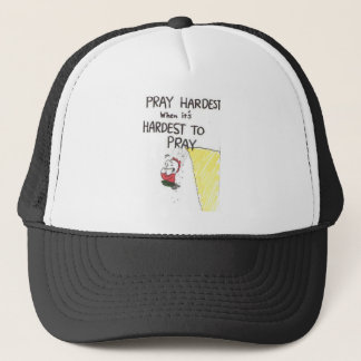 De Camionero El gorra con las imágenes animadas a la iglesia