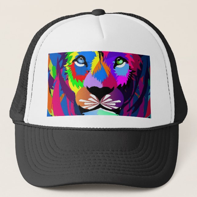 De Camionero El gorra del león del Rad (Anverso)