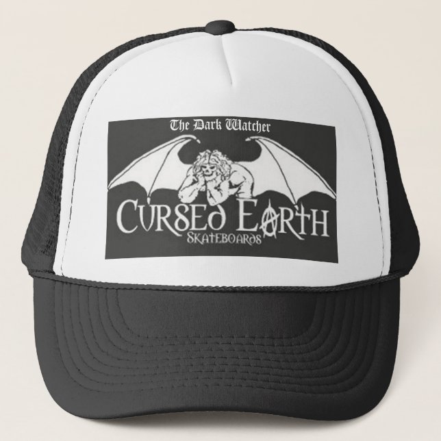De Camionero El gorra oscuro del vigilante (Anverso)