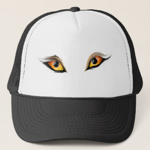 De Camionero El lobo observa el gorra