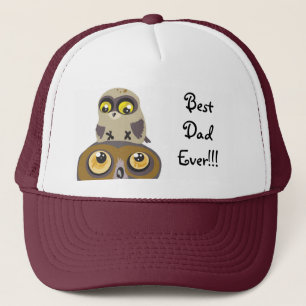 De Camionero ¡¡¡El mejor papá jamás!!! Owl Gorra