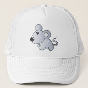De Camionero el pequeño ratón adentro relaja el gorra