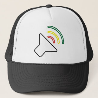 De Camionero El reggae escucha gorra