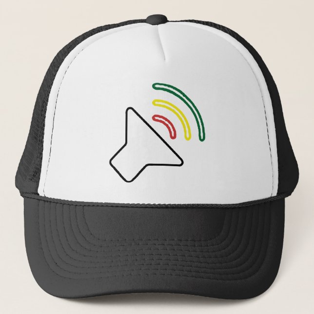De Camionero El reggae escucha gorra (Anverso)