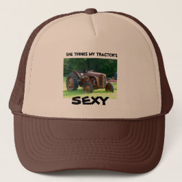 De Camionero Ella piensa que mi tractor es Sexy. El gorra del c