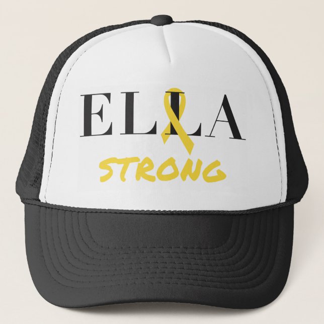 De Camionero Ella Strong Gorra (Anverso)