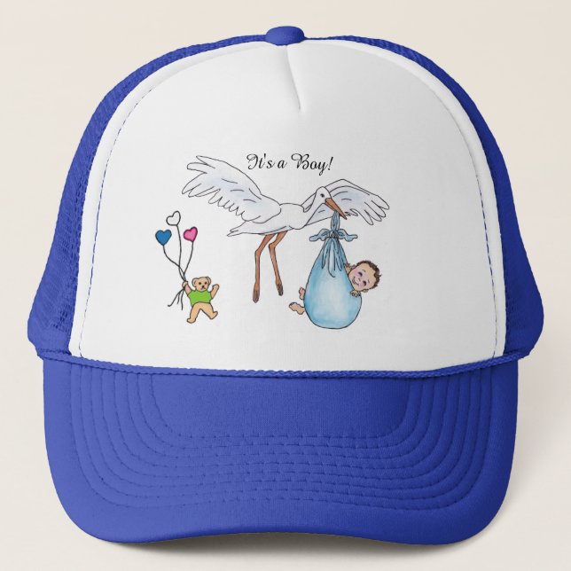 De Camionero Es un niño Gorra (Anverso)