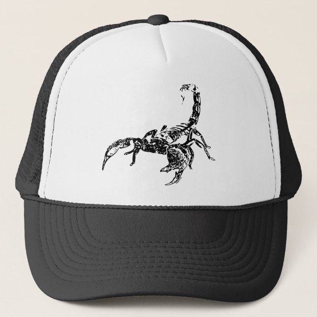 De Camionero Escorpión - gorra (Anverso)