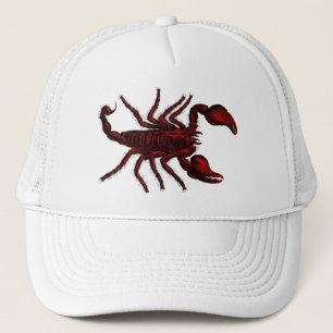 De Camionero Escorpión rojo - gorra #1